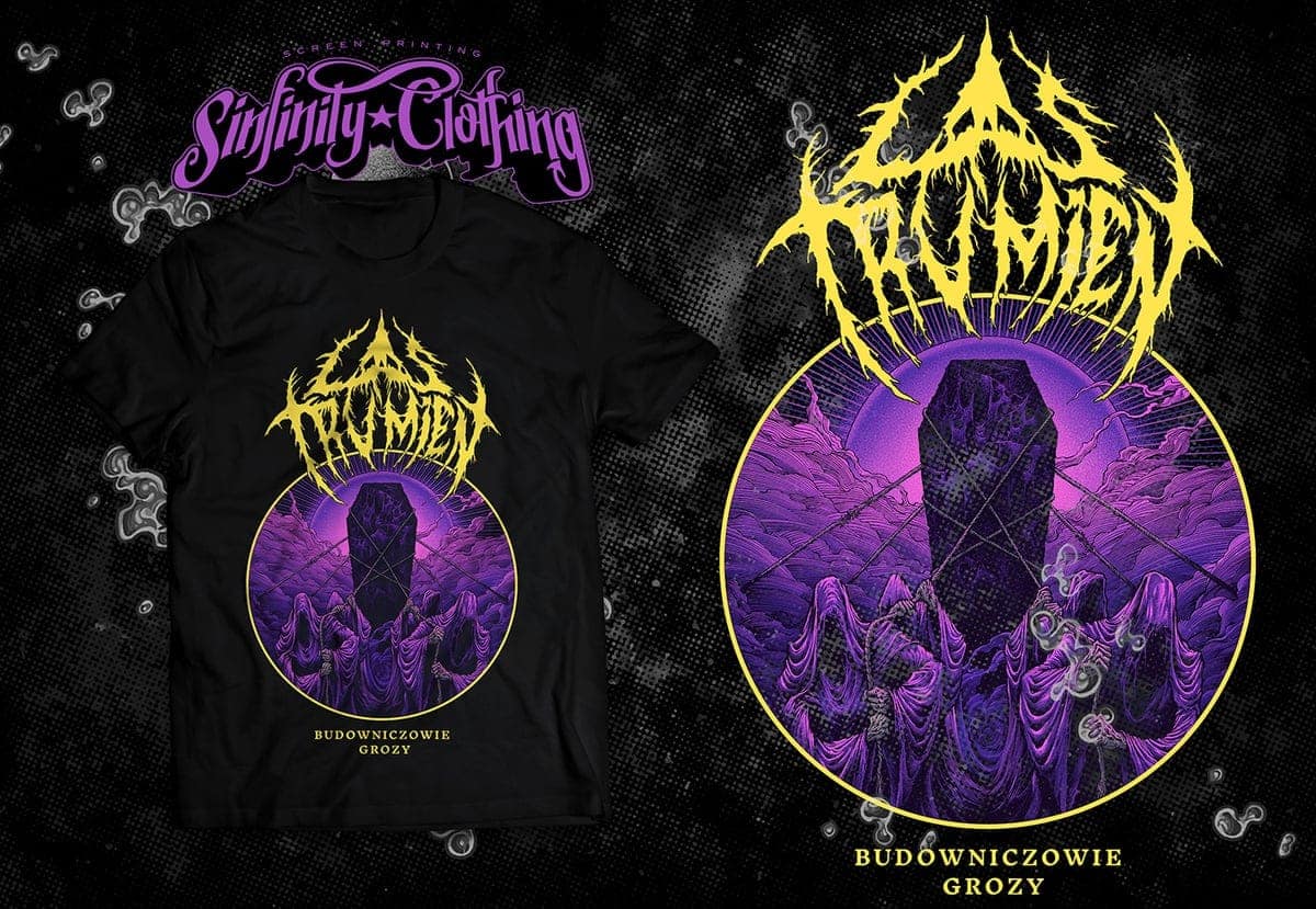 Koszulka Budowniczowie Grozy CZARNA - obrazek 2