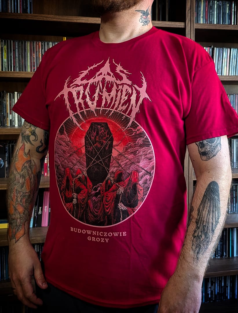 Koszulka Budowniczowie Grozy CZERWONA